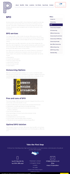 Business process outsourcing Service: Business process outsourcing Service
